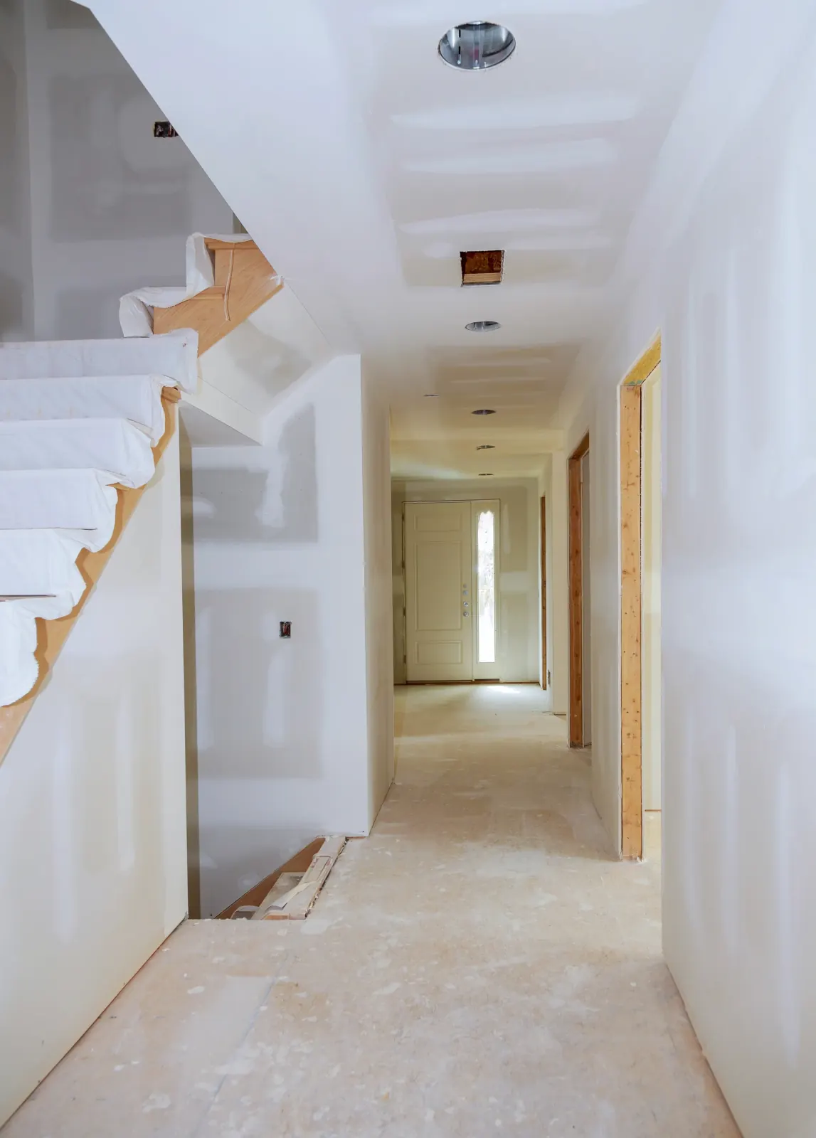 Expert drywall installation and finishing